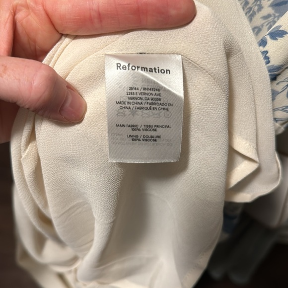 Reformation Nikita dress pompadour - Picture 6 of 7